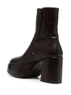 Femme Marsèll Bottes En Cuir à Plateforme -Salvatore Ferragauio Magasin 19086244 41723441 1000