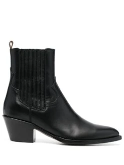 Femme Buttero Bottes Annie En Cuir