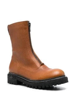 Femme Del Carlo Bottes Zippées En Cuir -Salvatore Ferragauio Magasin 19107580 41811245 1000