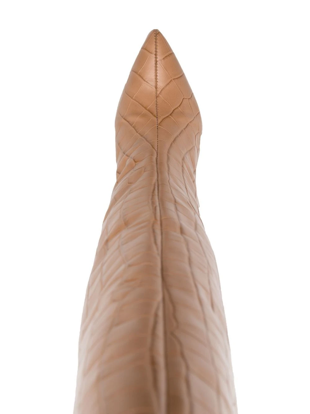 Femme Schutz Bottes En Cuir à Effet Peau De Crocodile 6 Femme Schutz Bottes En Cuir à Effet Peau De Crocodile – Image 4