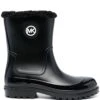 Femme Michael Kors Bottes De Pluie à Plaque Logo
