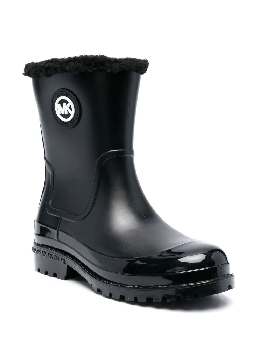 Femme Michael Kors Bottes De Pluie à Plaque Logo 4 Femme Michael Kors Bottes De Pluie à Plaque Logo – Image 2