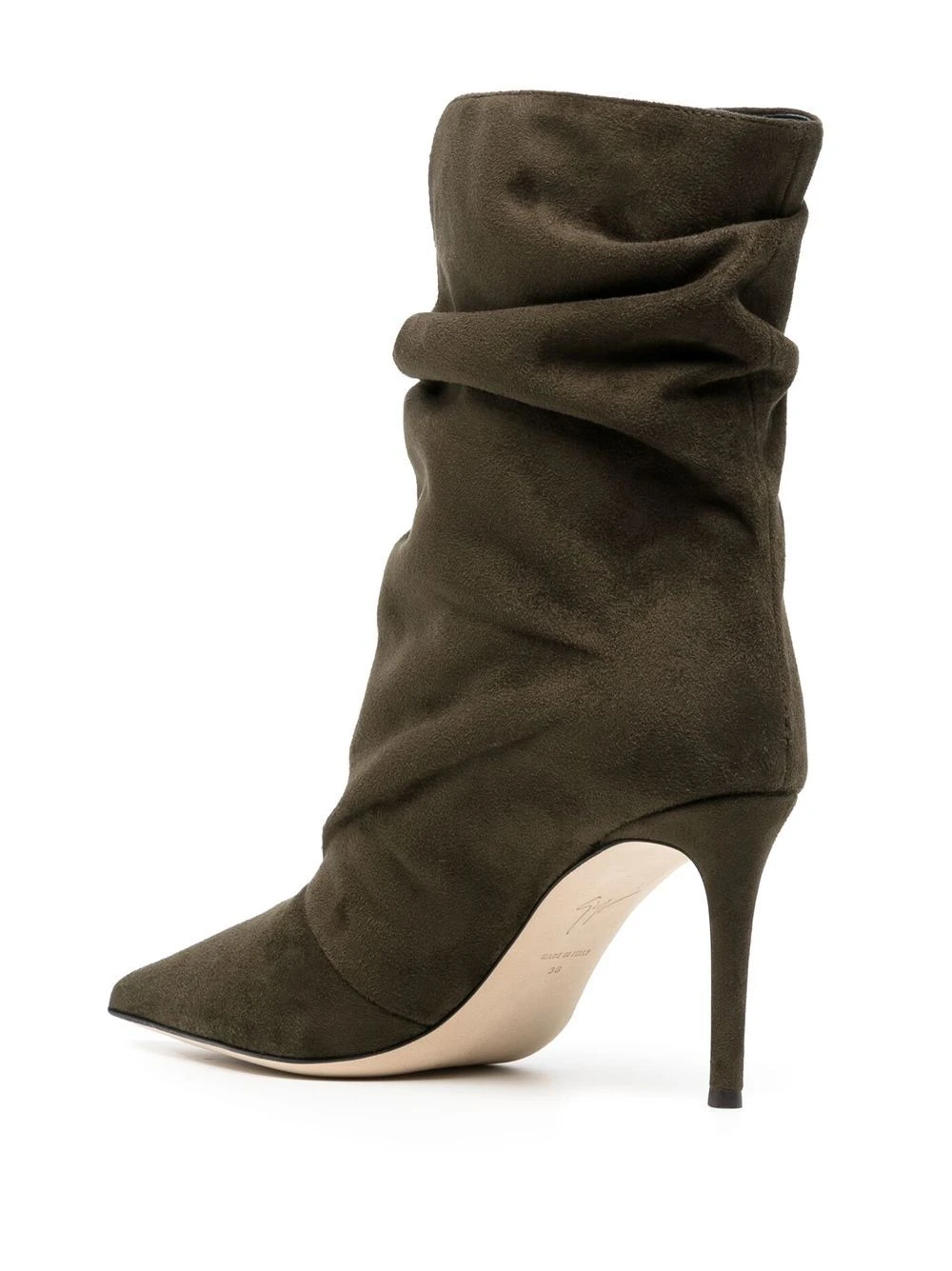 Femme Giuseppe Zanotti Bottes En Daim 85 Mm 5 Femme Giuseppe Zanotti Bottes En Daim 85 Mm – Image 3