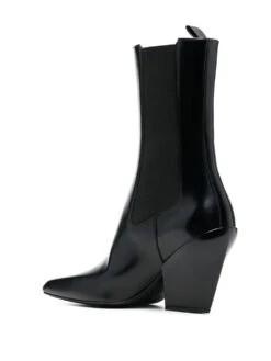 Femme Prada Bottes à Talon Sculpté 95 Mm 8 Femme Prada Bottes à Talon Sculpté 95 Mm -Salvatore Ferragauio Magasin 19143070 41995459 1000