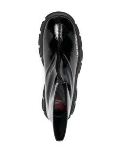 Femme Love Moschino Bottes à Logo Imprimé 50 Mm -Salvatore Ferragauio Magasin 19150462 42048647 1000