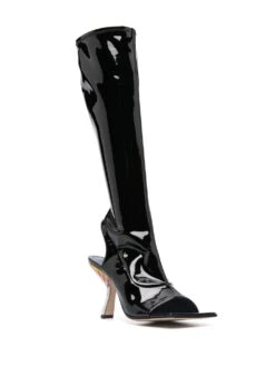 Femme Iindaco Bottes Helena 95 Mm à Bout Ouvert 7 Femme Iindaco Bottes Helena 95 Mm à Bout Ouvert -Salvatore Ferragauio Magasin 19153378 43505902 1000