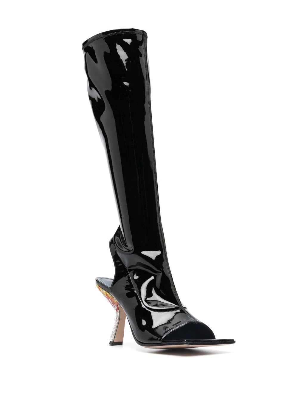 Femme Iindaco Bottes Helena 95 Mm à Bout Ouvert 4 Femme Iindaco Bottes Helena 95 Mm à Bout Ouvert – Image 2