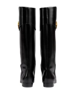 Femme Gucci Bottes Flat Half Horsebit -Salvatore Ferragauio Magasin 19173037 41882383 1000