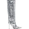 Femme Alexandre Vauthier Bottes Clem à Ornements En Sequins 1 Femme Alexandre Vauthier Bottes Clem à Ornements En Sequins -Salvatore Ferragauio Magasin 19184535 42109627 1000