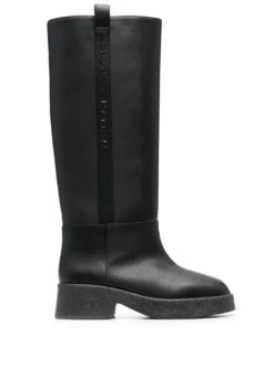 Femme Stella McCartney Bottes à Détail De Logo 50 Mm