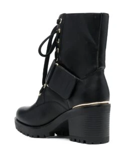 Femme Versace Jeans Couture Bottes Lacées à Plaque Logo 8 Femme Versace Jeans Couture Bottes Lacées à Plaque Logo -Salvatore Ferragauio Magasin 19186937 42070655 1000