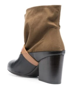 Femme Lemaire Bottes à Empiècements Contrastants -Salvatore Ferragauio Magasin 19197904 42051689 1000
