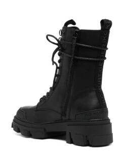 Femme KG Kurt Geiger Bottes Trekker En Cuir à étiquette Logo -Salvatore Ferragauio Magasin 19199842 42184485 1000