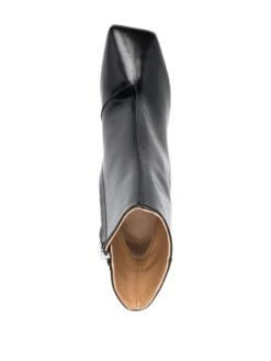 Femme Maison Margiela Bottes à Bout Carré 90 Mm -Salvatore Ferragauio Magasin 19202101 42074238 1000