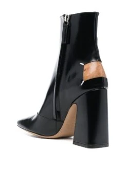 Femme Maison Margiela Bottes à Bout Carré 90 Mm -Salvatore Ferragauio Magasin 19202101 42074240 1000