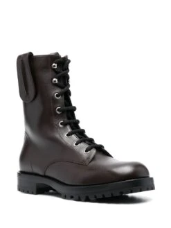 Femme Rodo Bottes En Cuir à Lacets 7 Femme Rodo Bottes En Cuir à Lacets -Salvatore Ferragauio Magasin 19206906 42068933 1000