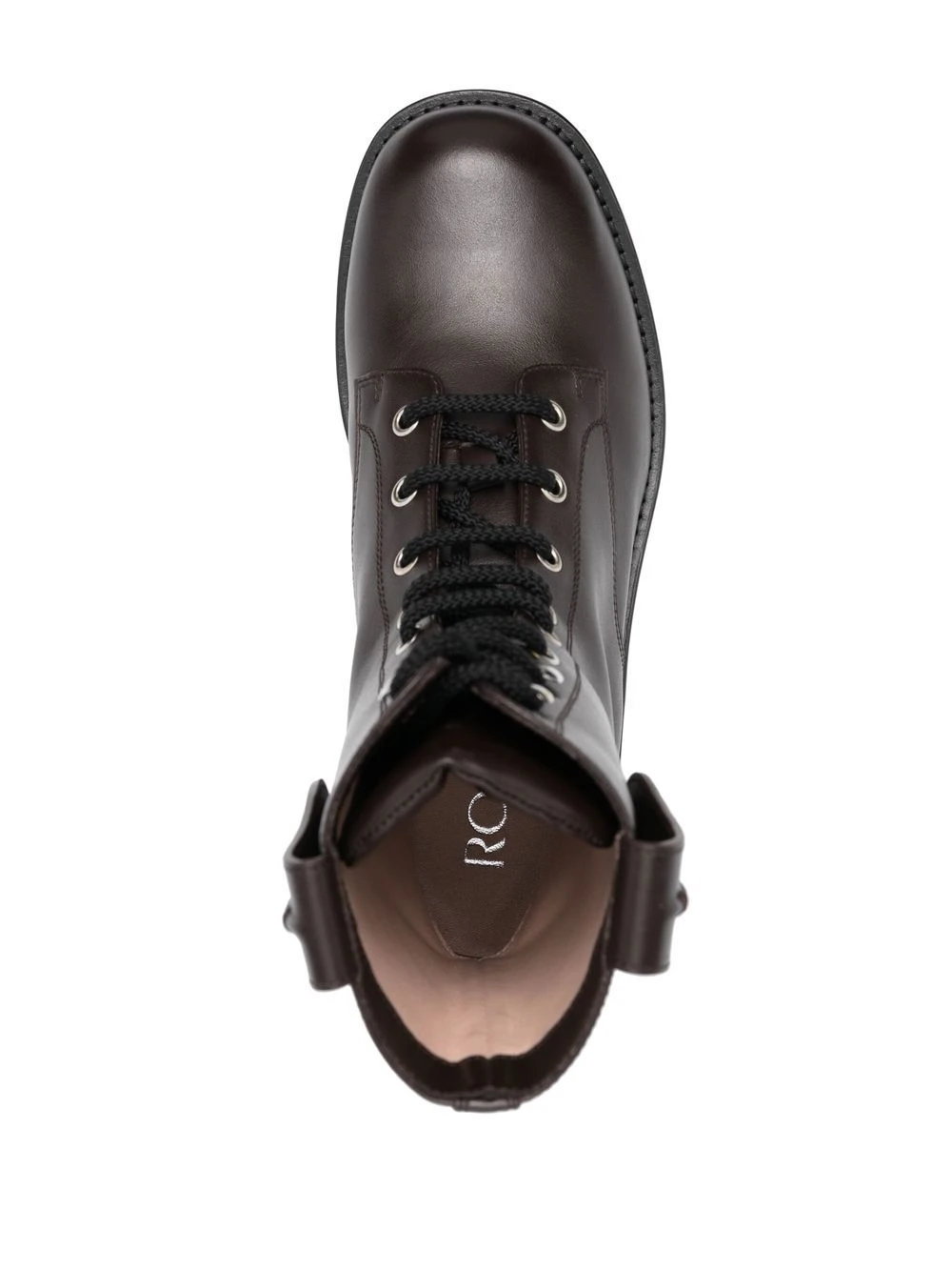 Femme Rodo Bottes En Cuir à Lacets 6 Femme Rodo Bottes En Cuir à Lacets – Image 4