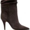 Femme Alexandre Birman Bottes En Daim à Bout Pointu -Salvatore Ferragauio Magasin 19211690 42254403 1000
