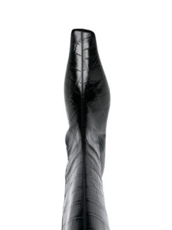 Femme Jil Sander Bottes à Effet Peau De Crocodile 60 Mm -Salvatore Ferragauio Magasin 19223111 43905820 1000