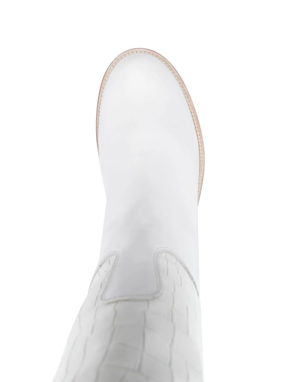 Homme Hide&Jack Bottes En Cuir à Effet Peau De Crocodile 6 Homme Hide&Jack Bottes En Cuir à Effet Peau De Crocodile – Image 4