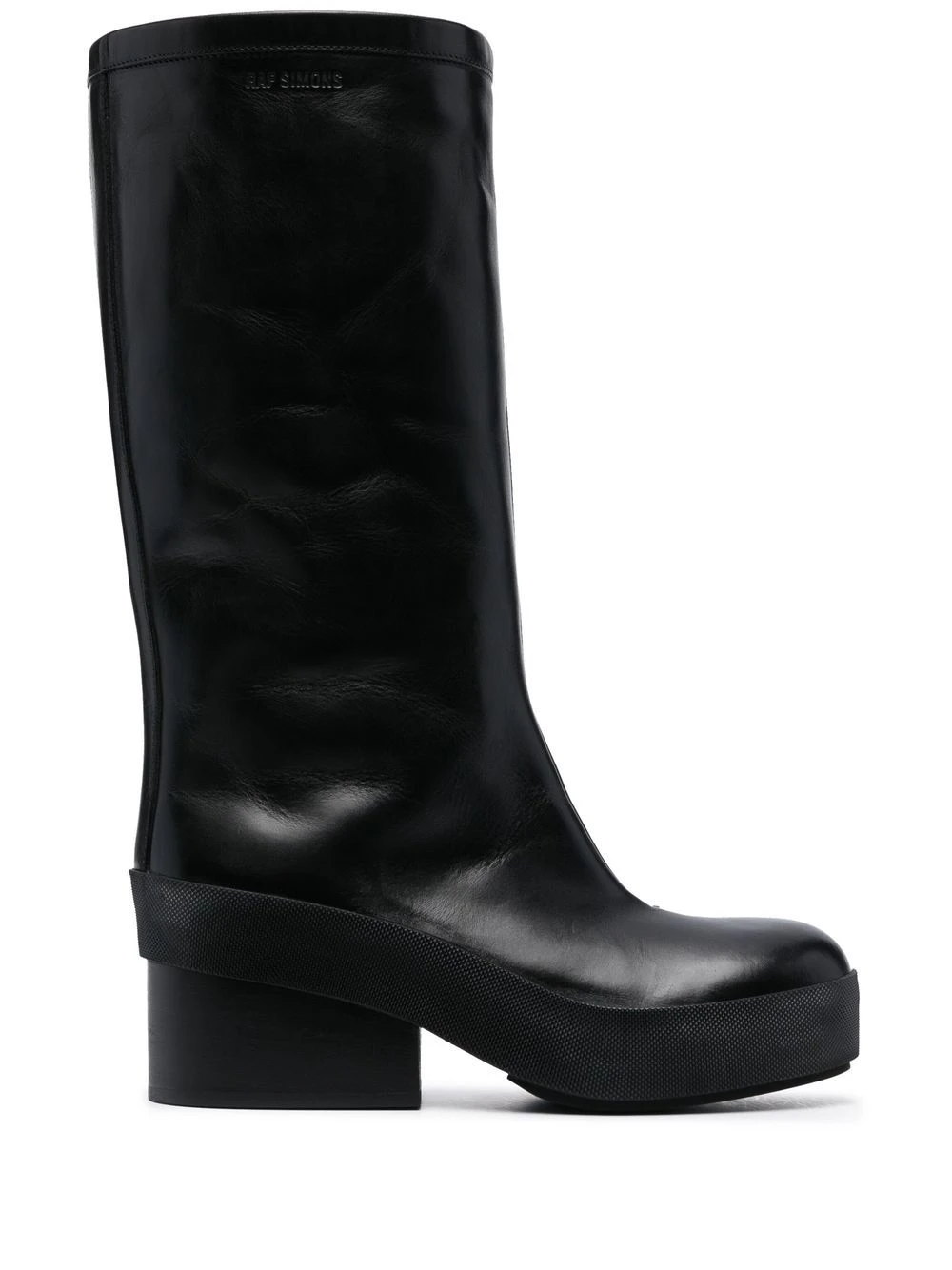 Homme Raf Simons Bottes à Talon épais 75 Mm 3 Homme Raf Simons Bottes à Talon épais 75 Mm