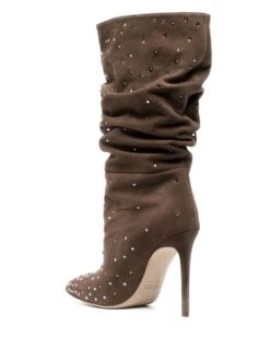 Femme Paris Texas Bottes à Ornements Strassés 105 Mm 8 Femme Paris Texas Bottes à Ornements Strassés 105 Mm -Salvatore Ferragauio Magasin 19241461 42318543 1000