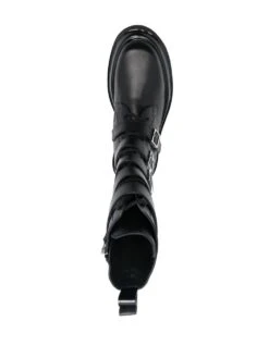 Femme 3juin Bottes En Cuir à Semelle Plateforme 9 Femme 3juin Bottes En Cuir à Semelle Plateforme -Salvatore Ferragauio Magasin 19249786 42433736 1000