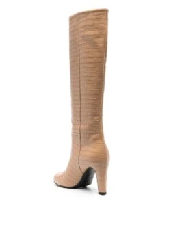 Femme Del Carlo Bottes à Effet Peau De Crocodile 115 Mm -Salvatore Ferragauio Magasin 19258903 42450323 1000