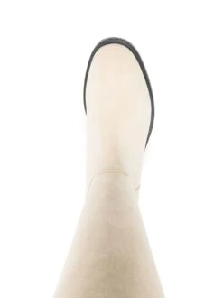 Femme Durazzi Milano Bottes Zippées à Bord Incurvé -Salvatore Ferragauio Magasin 19267332 42338134 1000