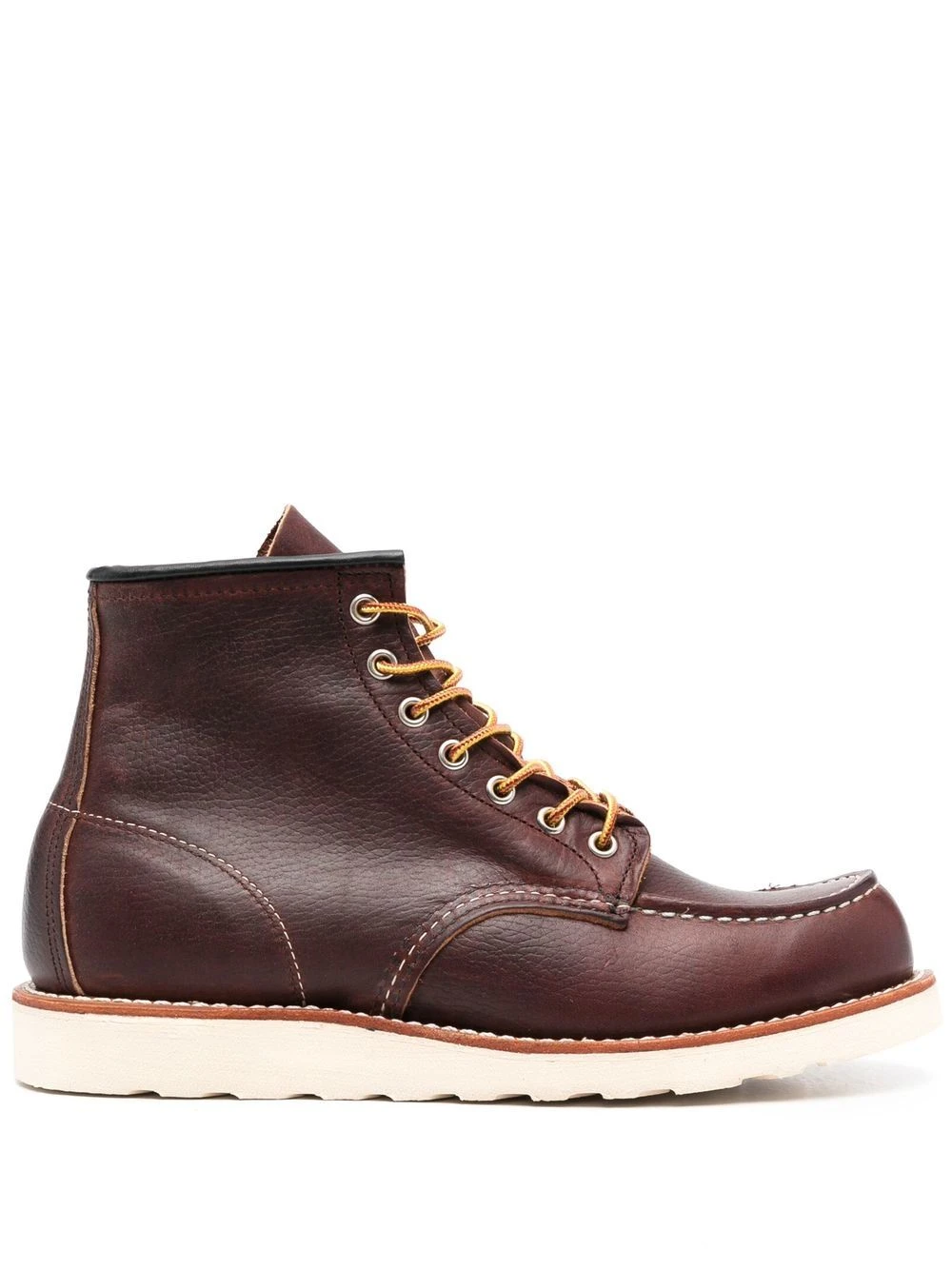 Homme Red Wing Shoes Bottes Lacées à Bout Rond 3 Homme Red Wing Shoes Bottes Lacées à Bout Rond
