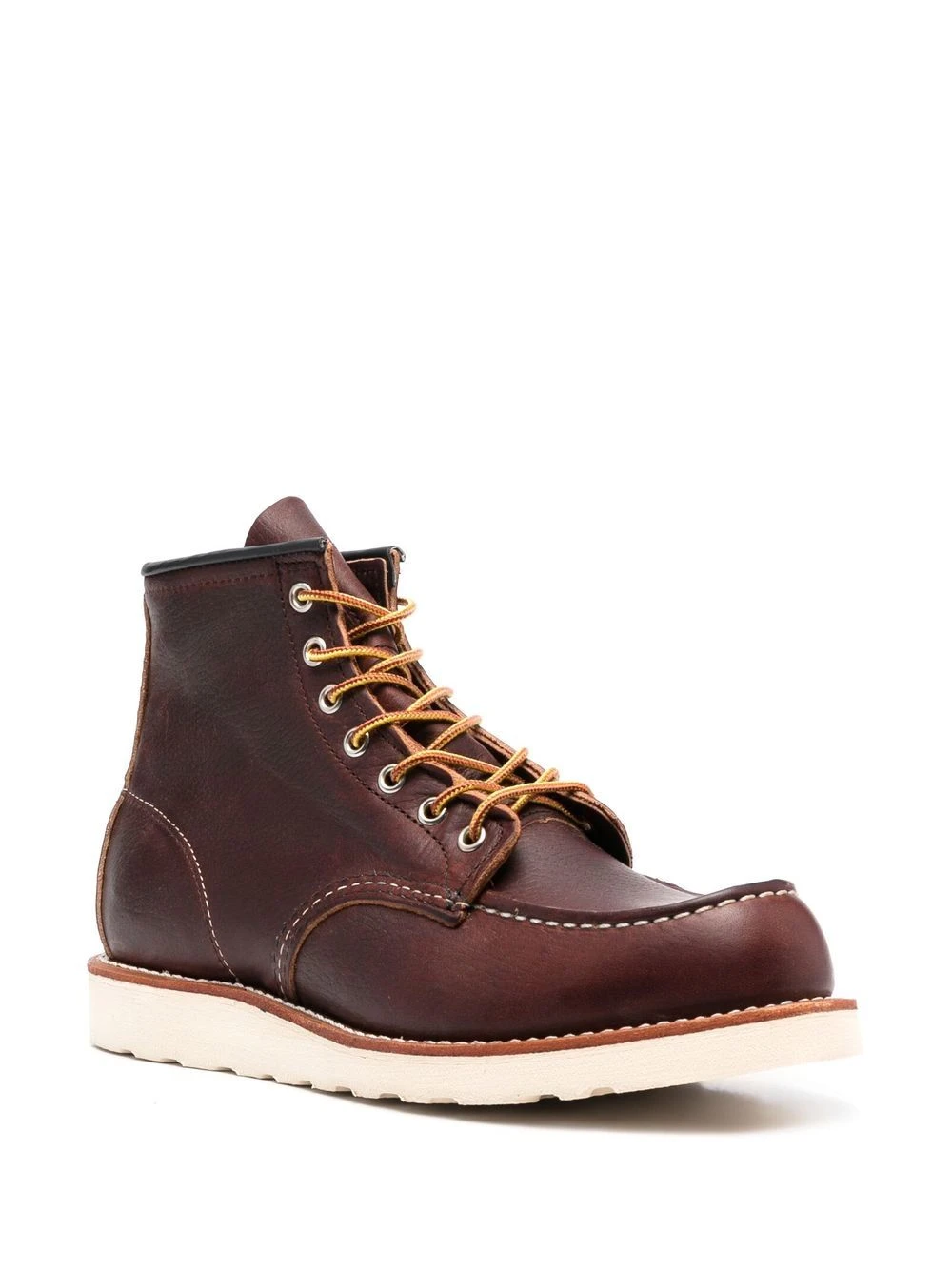 Homme Red Wing Shoes Bottes Lacées à Bout Rond 4 Homme Red Wing Shoes Bottes Lacées à Bout Rond – Image 2