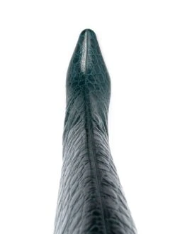 Femme BY FAR Bottes Stevie 42 80 Mm à Effet Peau De Crocodile -Salvatore Ferragauio Magasin 19309827 42475396 1000