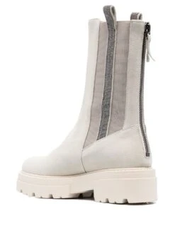 Femme Fabiana Filippi Bottes En Daim à Semelle épaisse 45 Mm -Salvatore Ferragauio Magasin 19346622 43619482 1000