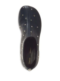 Femme Proenza Schouler Bottes En Cuir à Détails De Clous -Salvatore Ferragauio Magasin 19394001 50196417 1000