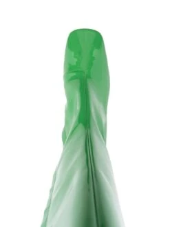 Femme Moschino Bottes à Effet Verni 60 Mm -Salvatore Ferragauio Magasin 19399099 42711329 1000