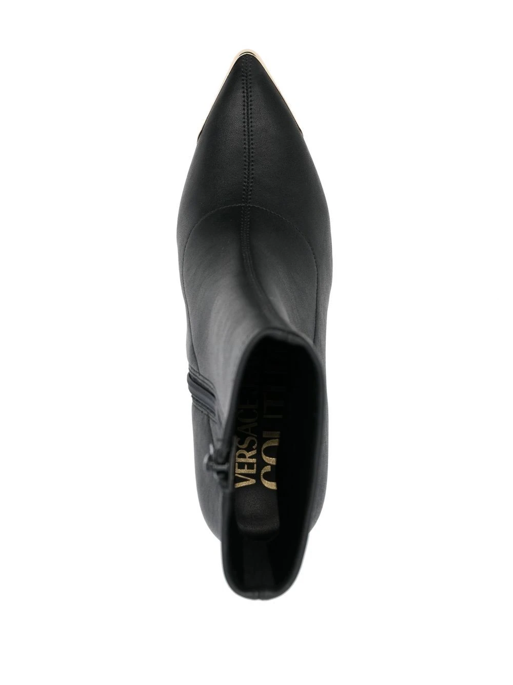 Femme Versace Jeans Couture Bottes à Bout Pointu 6 Femme Versace Jeans Couture Bottes à Bout Pointu – Image 4