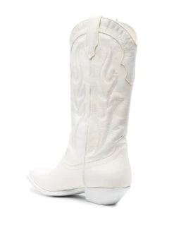 Femme Sonora Bottes D&apos;inspiration Western En Cuir 40 Mm -Salvatore Ferragauio Magasin 19528903 43541995 1000