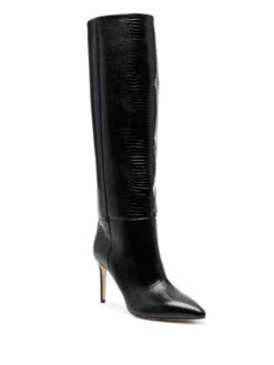 Femme Paris Texas Bottes En Cuir à Talon Aiguille 100 Mm -Salvatore Ferragauio Magasin 19529984 43539023 1000