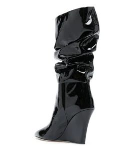 Femme Paris Texas Bottes Vernies à Fronces 8 Femme Paris Texas Bottes Vernies à Fronces -Salvatore Ferragauio Magasin 19530926 43577924 1000