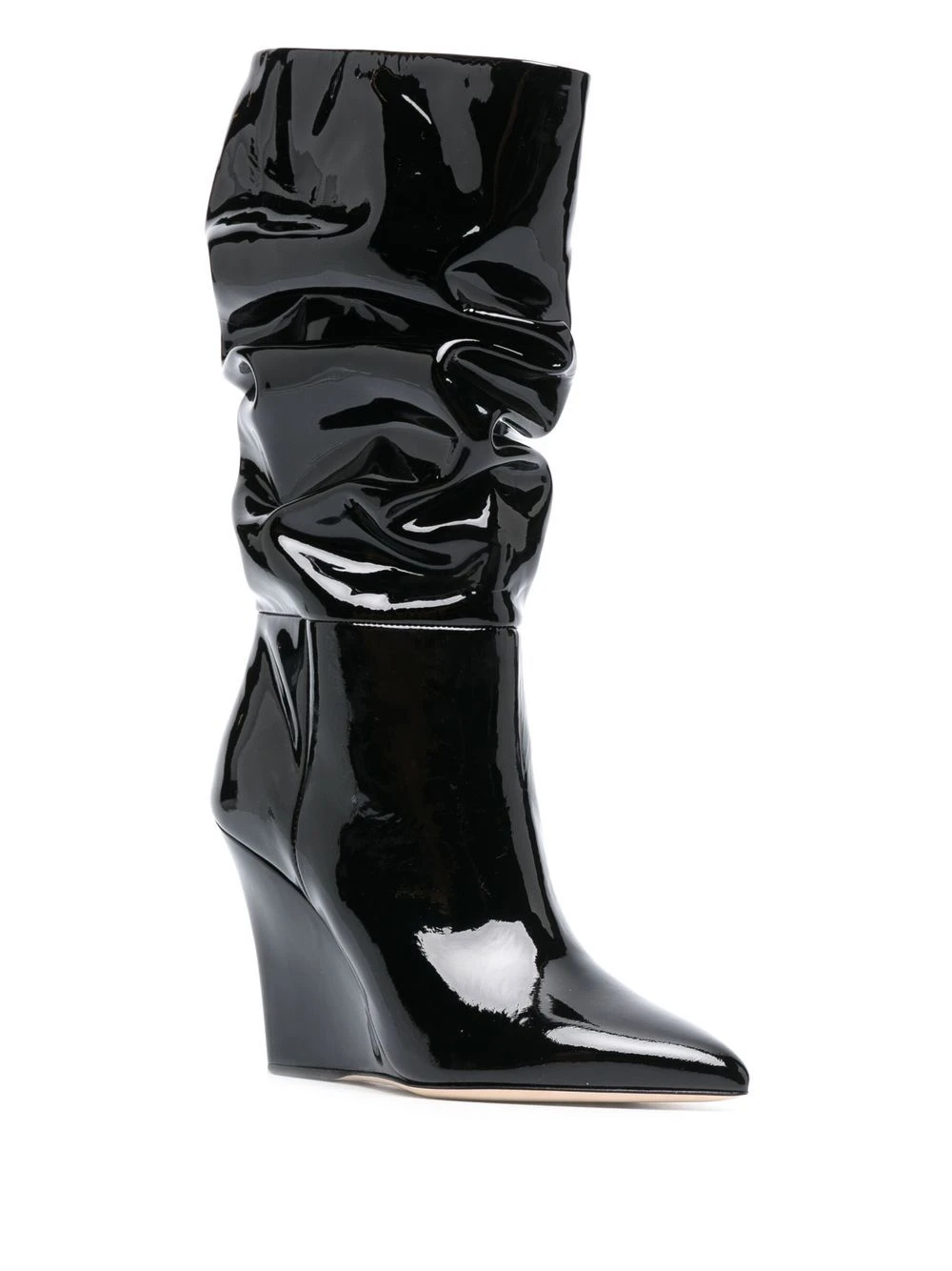 Femme Paris Texas Bottes Vernies à Fronces 4 Femme Paris Texas Bottes Vernies à Fronces – Image 2