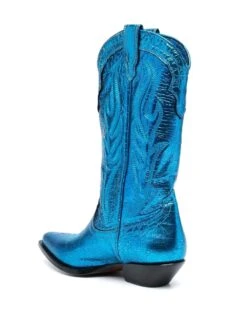 Femme Sonora Bottes à Détails Embossés -Salvatore Ferragauio Magasin 19545533 43656342 1000