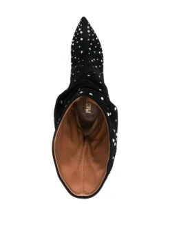 Femme Paris Texas Bottes Souples Holly 100 Mm Ornées De Cristaux 9 Femme Paris Texas Bottes Souples Holly 100 Mm Ornées De Cristaux -Salvatore Ferragauio Magasin 19557297 43586655 1000