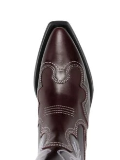 Femme GANNI Bottes D&apos;inspiration Western 40 Mm -Salvatore Ferragauio Magasin 19605521 50643686 1000