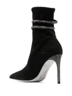 Femme René Caovilla Bottes 100 Mm à Bout Pointu 8 Femme René Caovilla Bottes 100 Mm à Bout Pointu -Salvatore Ferragauio Magasin 19634563 43983184 1000