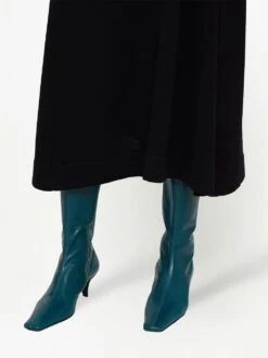 Femme Jil Sander Bottes En Cuir à Bout Pointu 11 Femme Jil Sander Bottes En Cuir à Bout Pointu -Salvatore Ferragauio Magasin 19667602 44176694 1000