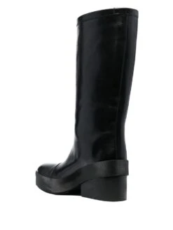 Femme Raf Simons Bottes à Logo Embossé 30 Mm -Salvatore Ferragauio Magasin 19738932 44350866 1000