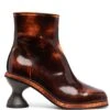 Femme Eckhaus Latta Bottes à Talon Sculpté -Salvatore Ferragauio Magasin 19756865 44558122 1000
