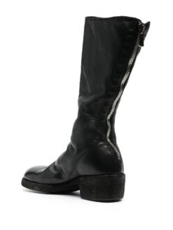 Femme Guidi Bottes En Cuir à Fermeture Zippée -Salvatore Ferragauio Magasin 19757494 44312622 1000