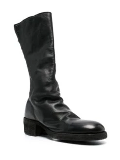 Femme Guidi Bottes En Cuir à Fermeture Zippée -Salvatore Ferragauio Magasin 19757494 44312625 1000