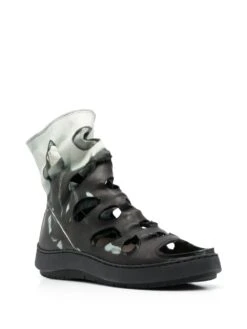 Femme Trippen Bottes En Cuir à Découpes -Salvatore Ferragauio Magasin 19837299 44590178 1000